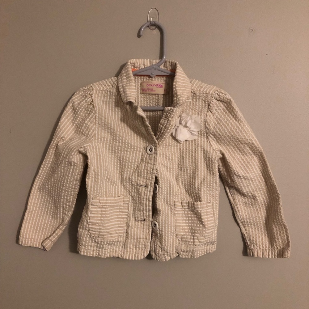 Adorable Seersucker Jacket